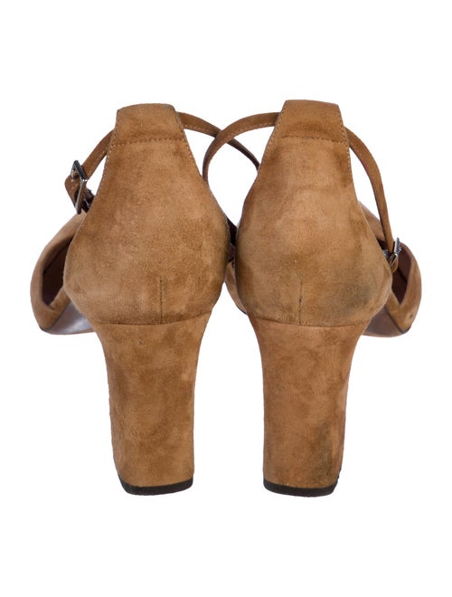 Tabitha Simmons Suede D'Orsay Pumps