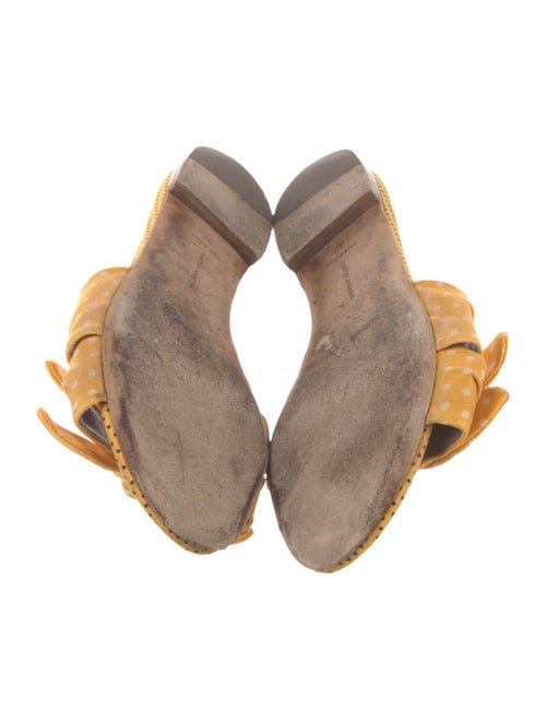 Tabitha Simmons Bow Accents Slides