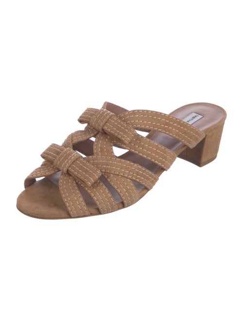 Tabitha Simmons Leather Slides