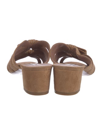 Tabitha Simmons Leather Slides