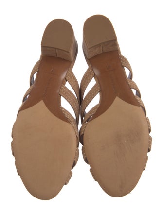 Tabitha Simmons Leather Slides