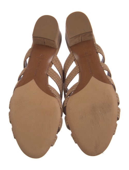 Tabitha Simmons Leather Slides