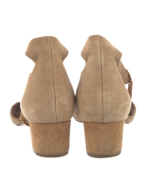 Tabitha Simmons Suede Gladiator Sandals