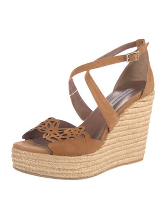 Tabitha Simmons Suede Espadrilles