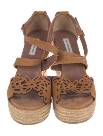 Tabitha Simmons Suede Espadrilles