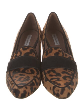 Tabitha Simmons Ponyhair Animal Print Pumps