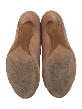 Tabitha Simmons Suede Lace-Up Boots