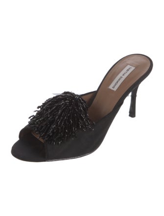 Tabitha Simmons Beaded Accents Slides