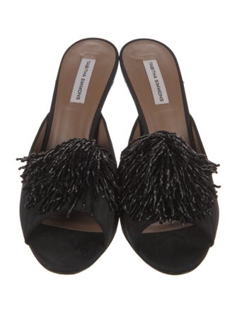 Tabitha Simmons Beaded Accents Slides