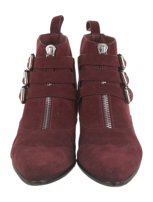 Tabitha Simmons Suede Combat Boots