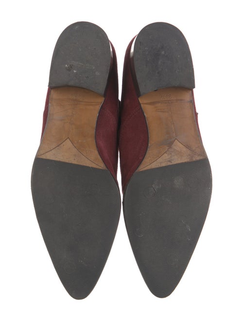 Tabitha Simmons Suede Combat Boots