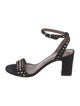 Tabitha Simmons Suede Studded Accents Sandals
