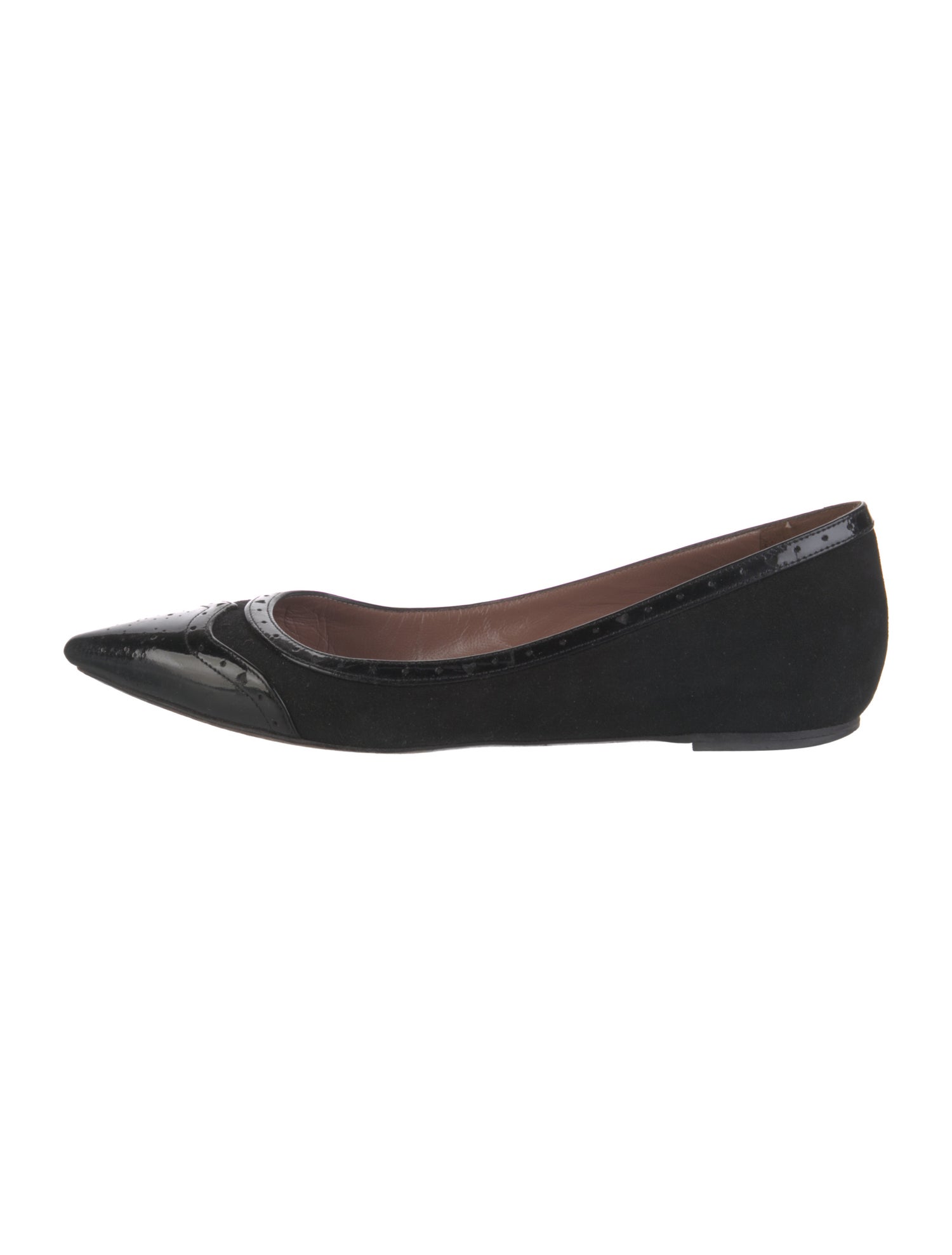 Tabitha Simmons Suede Ballet Flats