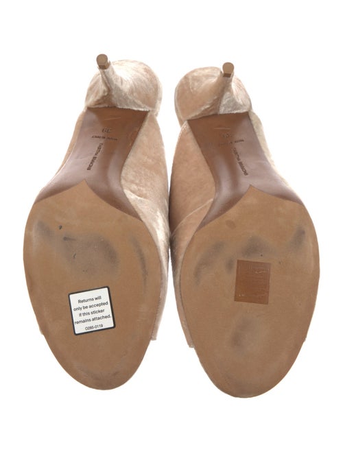 Tabitha Simmons Velvet Slides