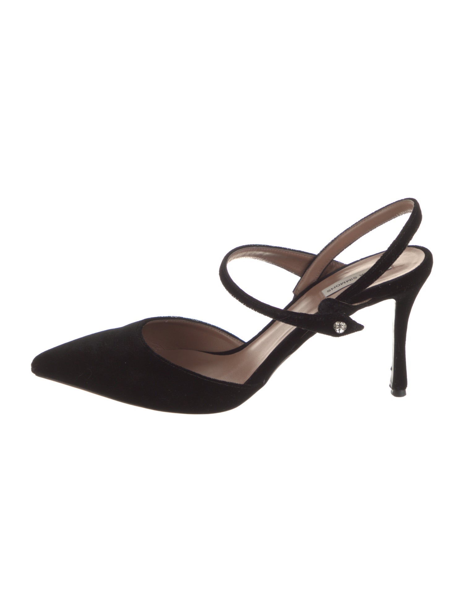 Tabitha Simmons Suede Slingback Pumps