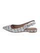 Tabitha Simmons Floral Print Slingback Flats