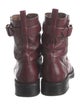 Tabitha Simmons Leather Combat Boots