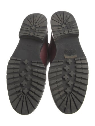 Tabitha Simmons Leather Combat Boots