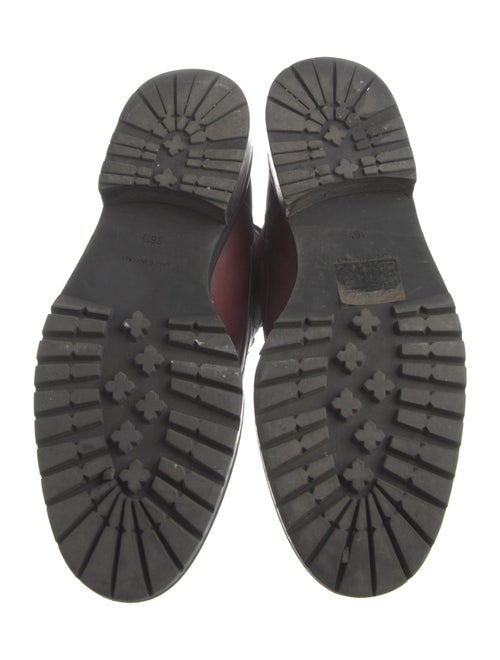 Tabitha Simmons Leather Combat Boots