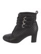 Tabitha Simmons Quilted Pattern Leather Boots
