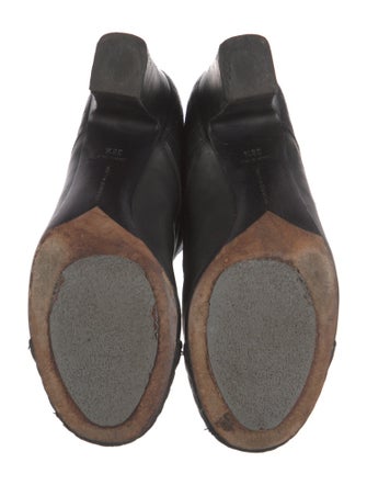 Tabitha Simmons Quilted Pattern Leather Boots