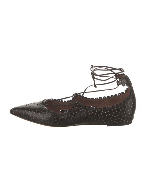 Tabitha Simmons Leather Ballet Flats