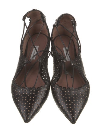 Tabitha Simmons Leather Ballet Flats