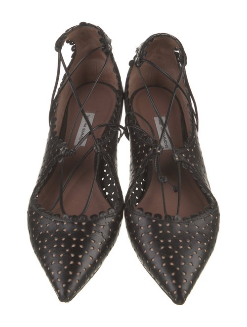 Tabitha Simmons Leather Ballet Flats