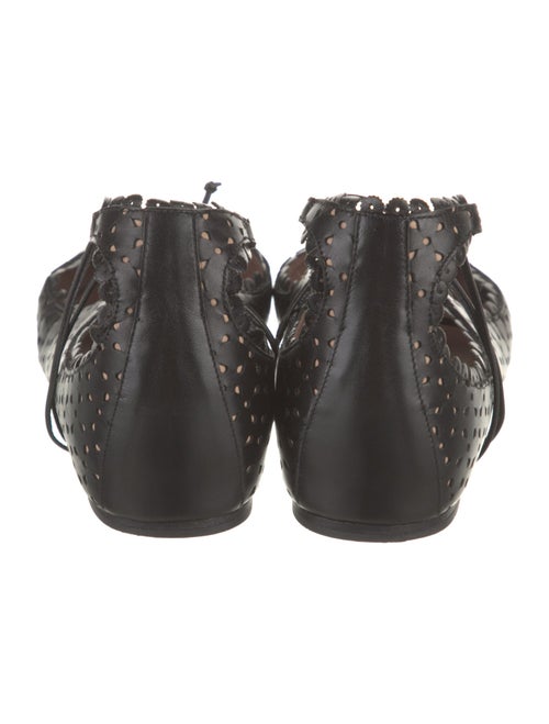 Tabitha Simmons Leather Ballet Flats