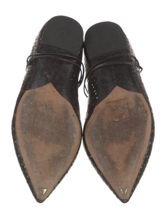 Tabitha Simmons Leather Ballet Flats