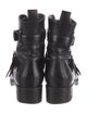Tabitha Simmons Leather Combat Boots