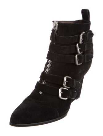 Tabitha Simmons Suede Lace-Up Boots
