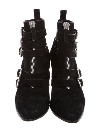 Tabitha Simmons Suede Lace-Up Boots