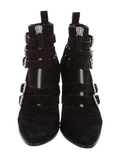 Tabitha Simmons Suede Lace-Up Boots