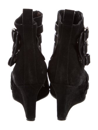 Tabitha Simmons Suede Lace-Up Boots