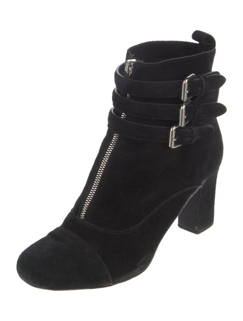 Tabitha Simmons Suede Lace-Up Boots