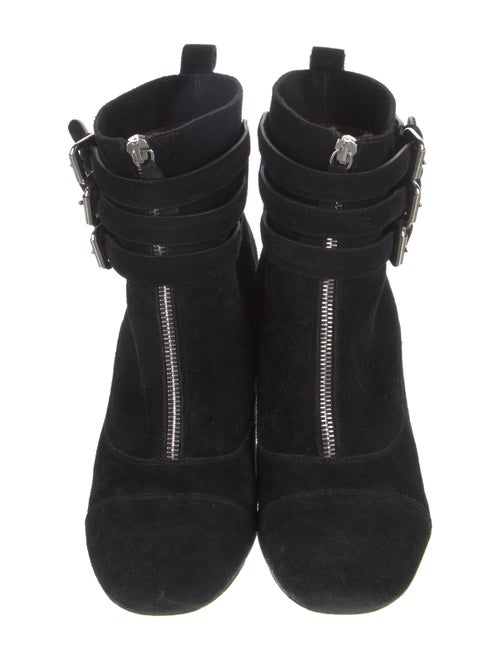 Tabitha Simmons Suede Lace-Up Boots