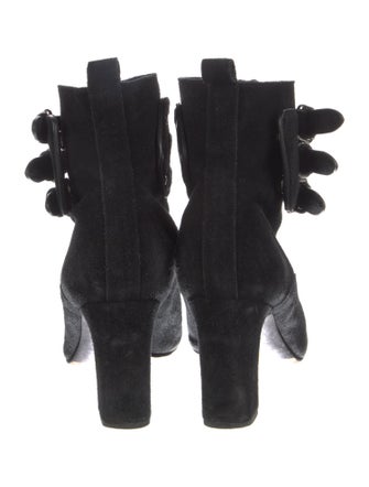 Tabitha Simmons Suede Lace-Up Boots