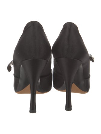 Tabitha Simmons Suede D'Orsay Pumps