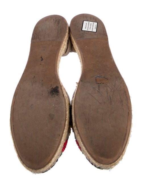 Tabitha Simmons Canvas Floral Print Espadrilles