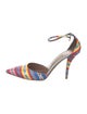 Tabitha Simmons Printed Slingback Pumps