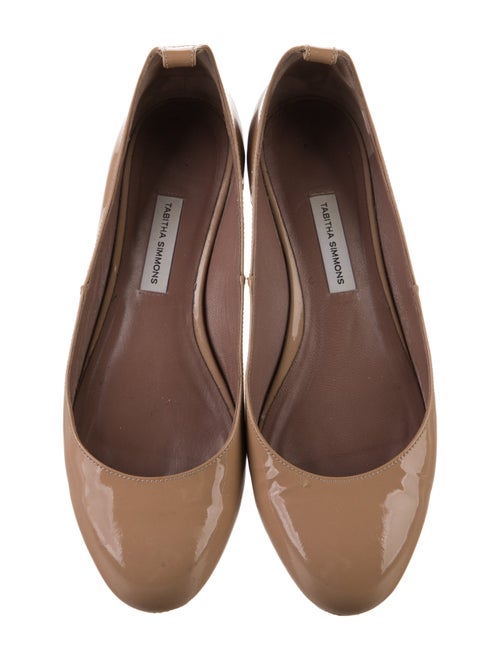 Tabitha Simmons Patent Leather Ballet Flats
