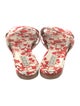 Tabitha Simmons Floral Print Slides