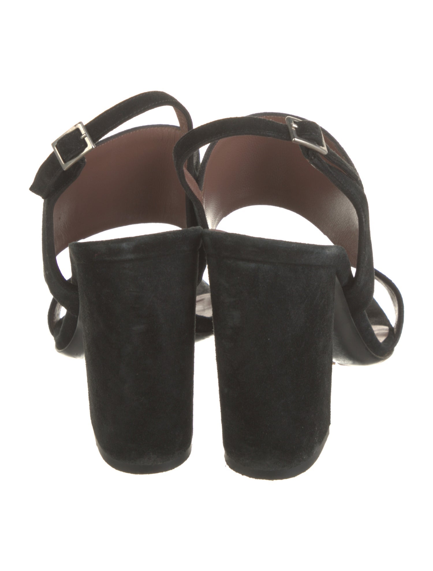 Tabitha Simmons Suede Slingback Sandals