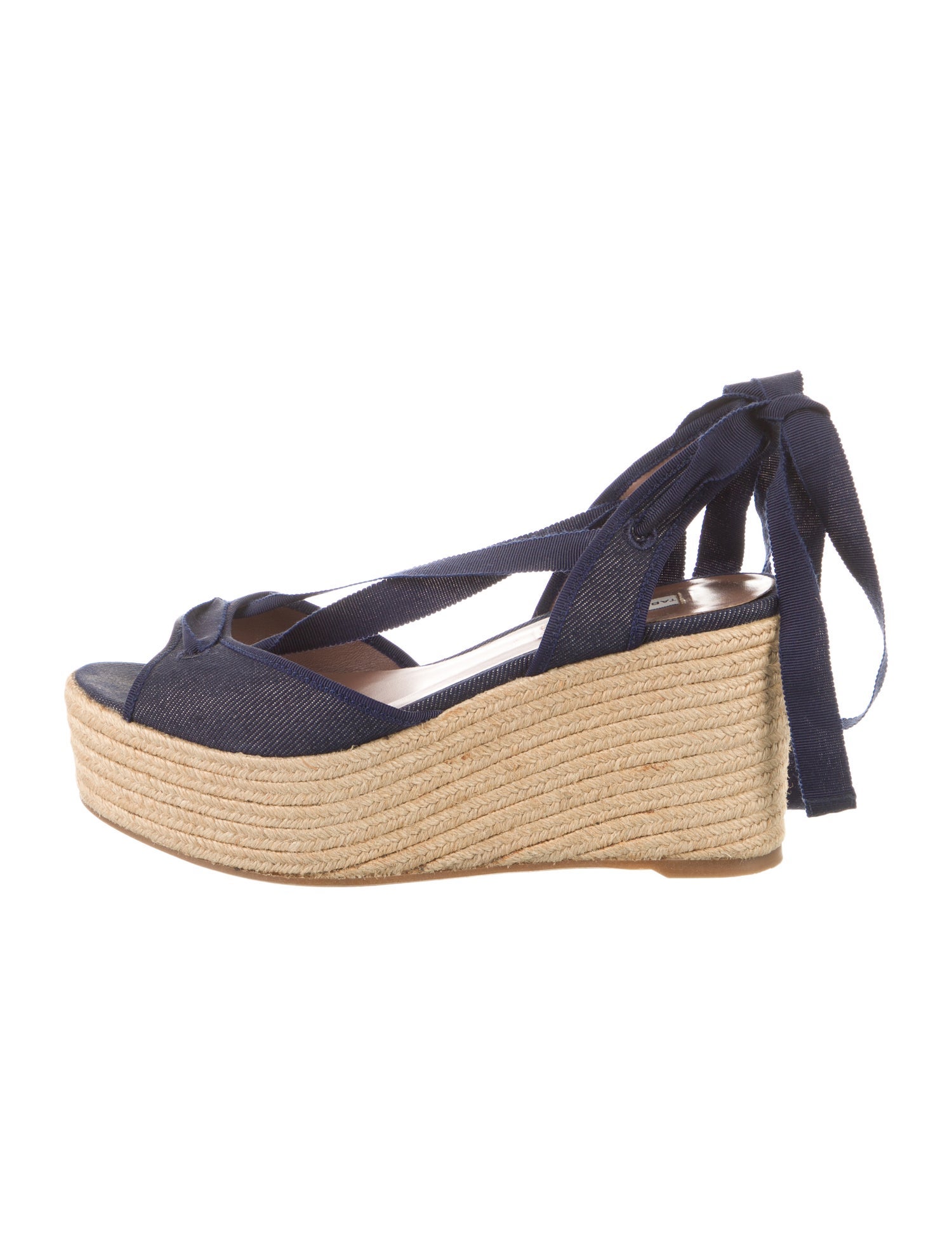 Tabitha Simmons Denim Espadrilles