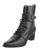 Tabitha Simmons Leather Combat Boots