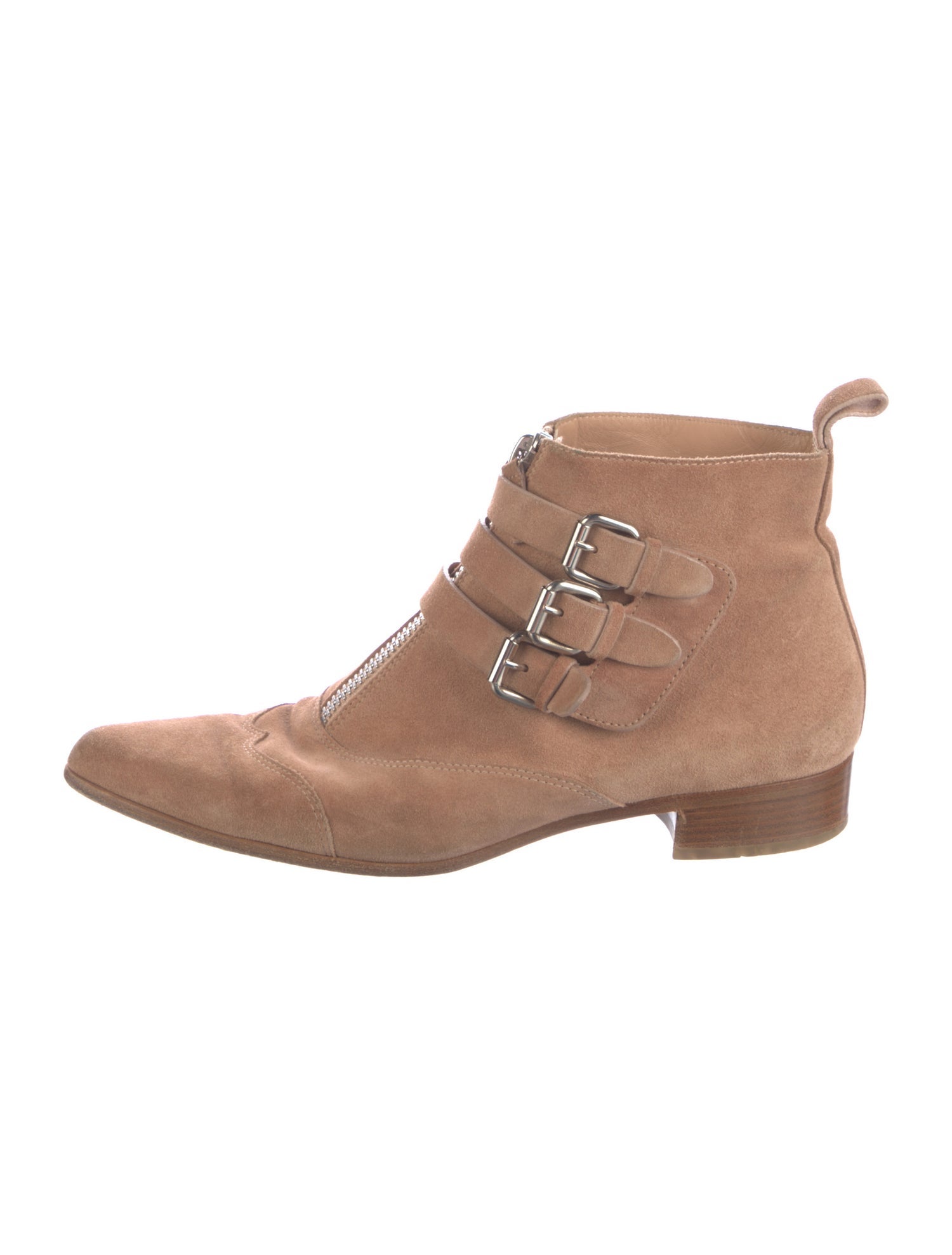 Tabitha Simmons Suede Lace-Up Boots