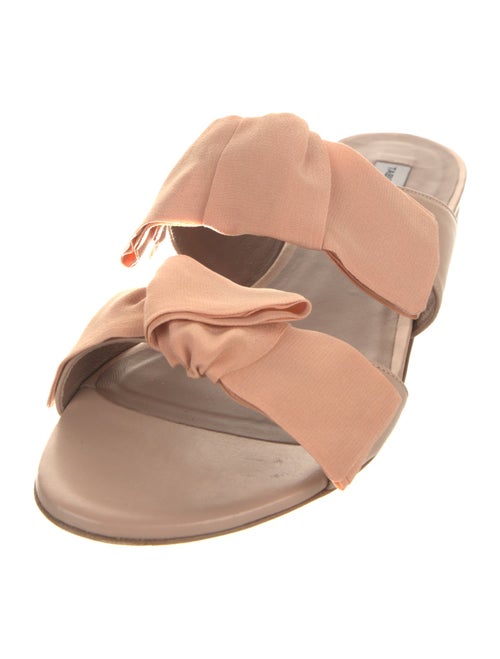 Tabitha Simmons Leather Slides