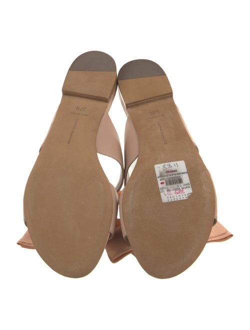 Tabitha Simmons Leather Slides