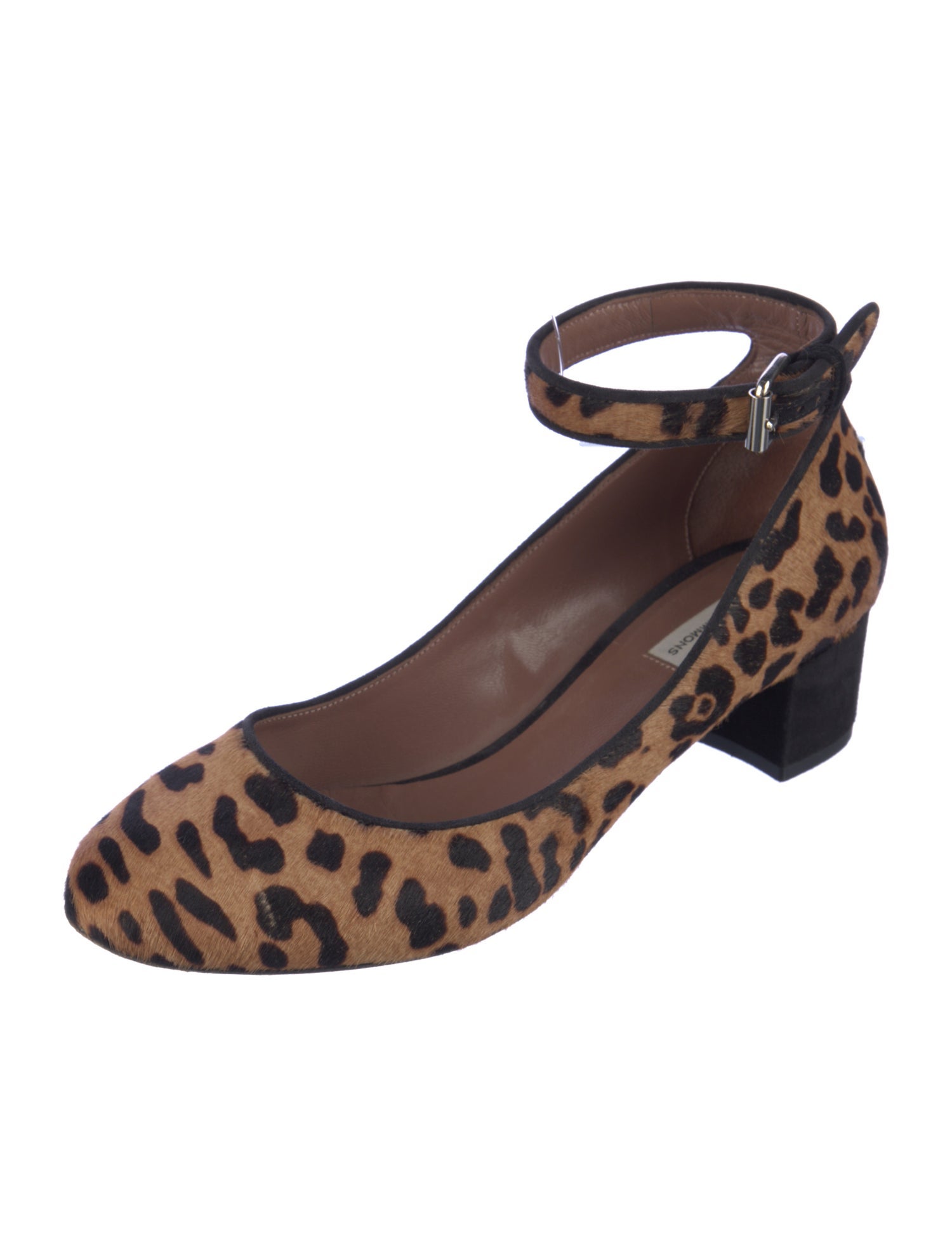 Tabitha Simmons Ponyhair Animal Print Pumps